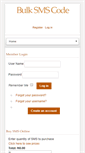Mobile Screenshot of bulksmscode.com